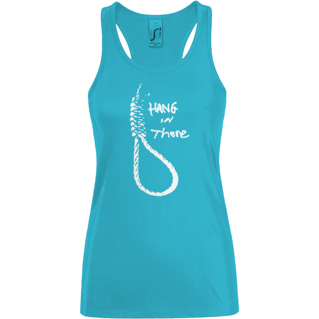 Damen Basic Tank Top Hang In There 