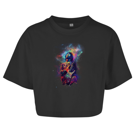 Hendrix - Damen Oversize Crop Top 